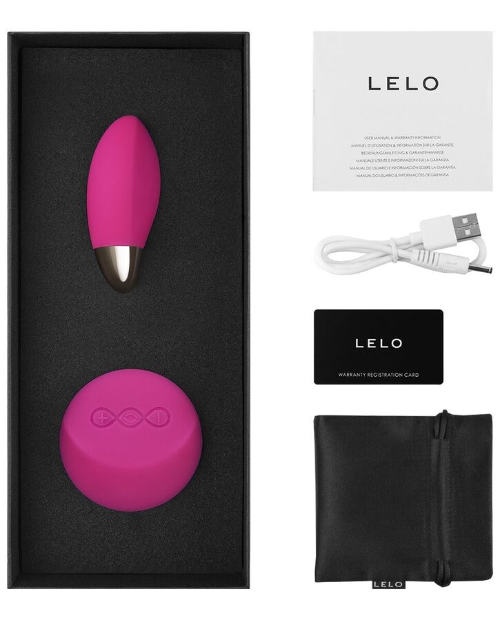 Lelo Lyla 2 Insignia Design Edition Fuchsia Massager Egg | Niks.fi verkkokauppa
