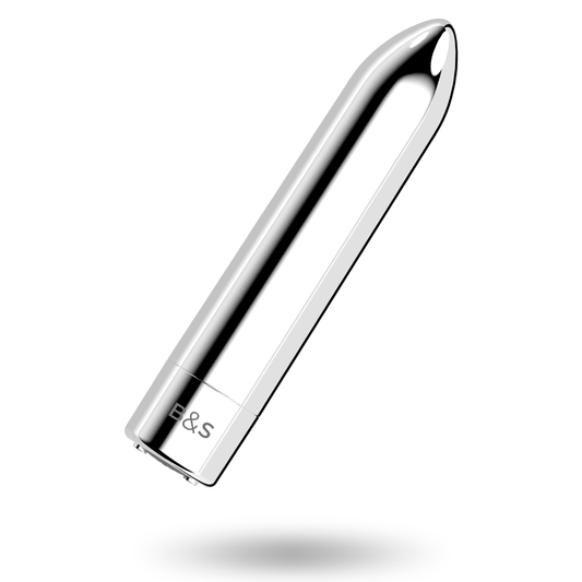 Black&Silver Kailan 2 Silver Vibrating Magnetic Bullet | Niks.fi verkkokauppa