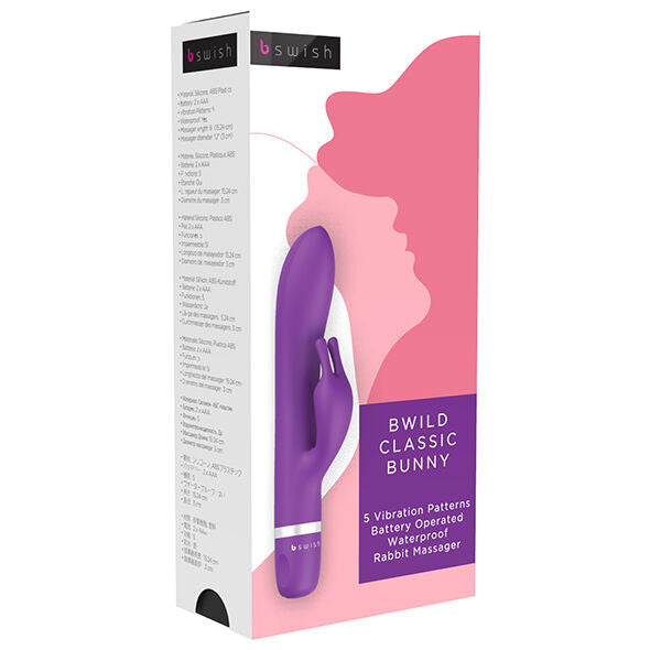 Bwild Classic Rabbit Vibraattori Purppura | Niks.fi verkkokauppa