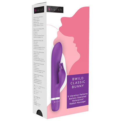 Bwild Classic Rabbit Vibraattori Purppura | Niks.fi verkkokauppa