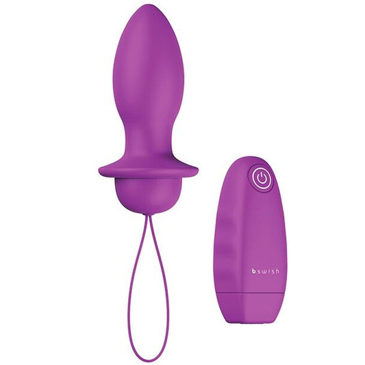 B Swish Bfilled Classic Vibrating Plug Orchid | Niks.fi verkkokauppa