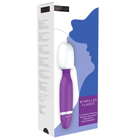 B Swish Bthrilled Classic Lilac Massager | Niks.fi verkkokauppa