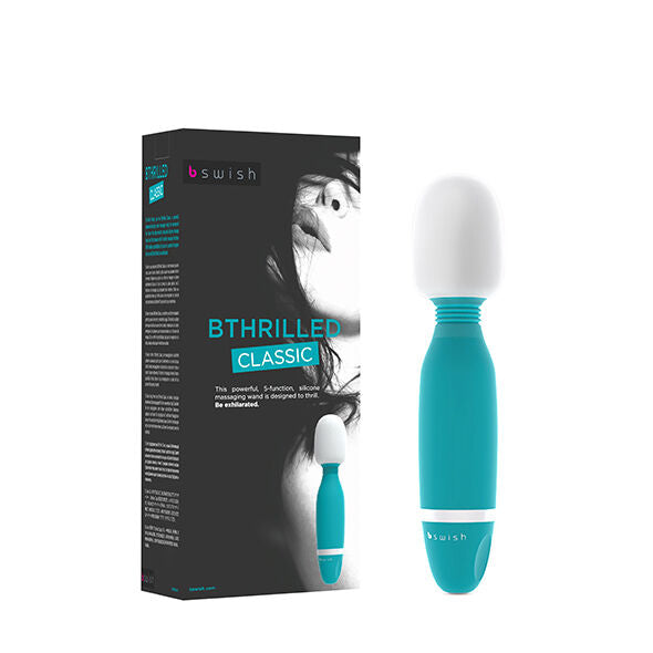B Swish Bthrilled Classic Wand Vibrator Jade | Niks.fi verkkokauppa