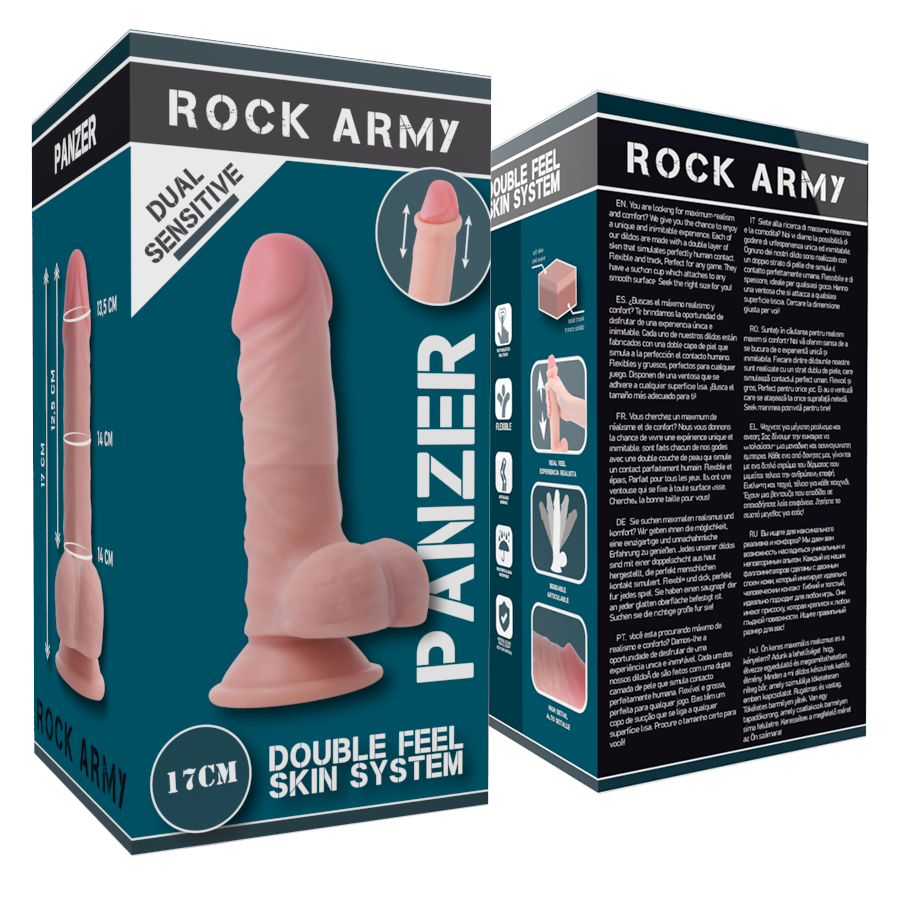 Rockarmy Dual Density Panzer 17 Cm -O 4.46 Cm | Niks.fi verkkokauppa