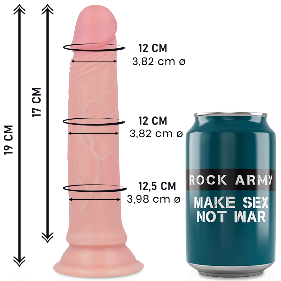 Rockarmy Rockarmy Liquid Silicone Premium Avenger Realistic 19 Cm -O 3.98 Cm | Niks.fi verkkokauppa
