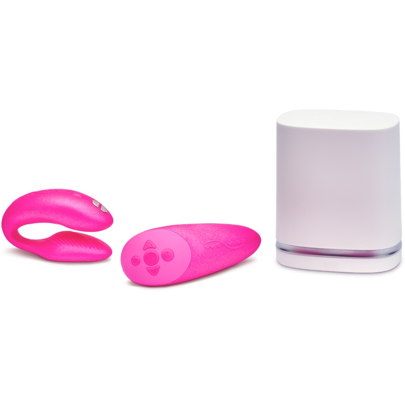 We-Vibe Chorus Vibrator For Couples With Squeeze Control Pink | Niks.fi verkkokauppa
