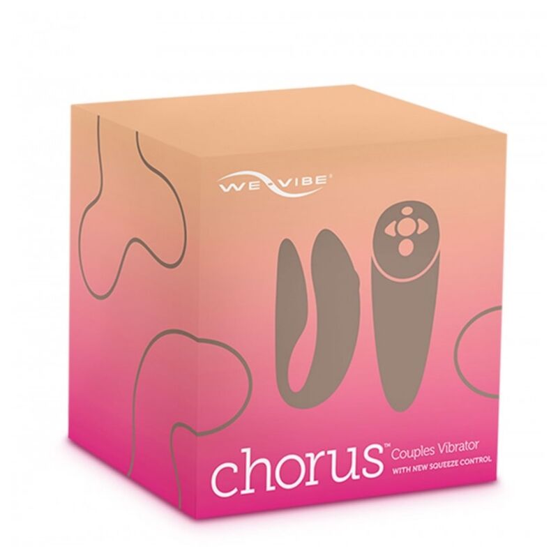 We-Vibe Chorus Vibrator For Couples With Squeeze Control Pink | Niks.fi verkkokauppa