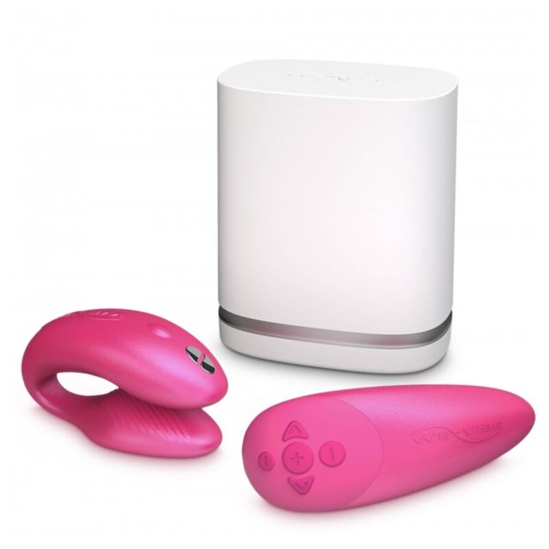 We-Vibe Chorus Vibrator For Couples With Squeeze Control Pink | Niks.fi verkkokauppa