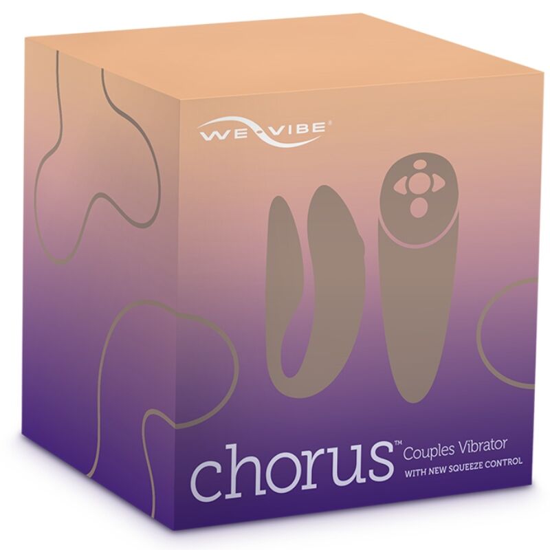 We-Vibe Chorus Vibrator For Couples With Lilac Squeeze Control | Niks.fi verkkokauppa