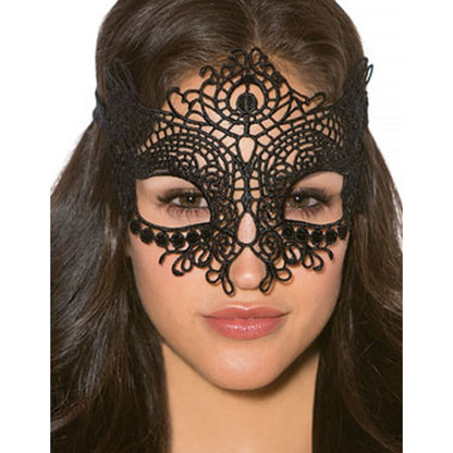 Queen Lingerie Lace Mask One Size | Niks.fi verkkokauppa