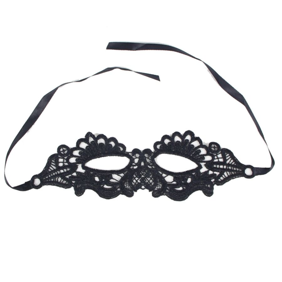 Queen Lingerie Black Mask One Size | Niks.fi verkkokauppa