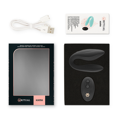 Rithual Kama Remote Control For Couples Azabache | Niks.fi verkkokauppa