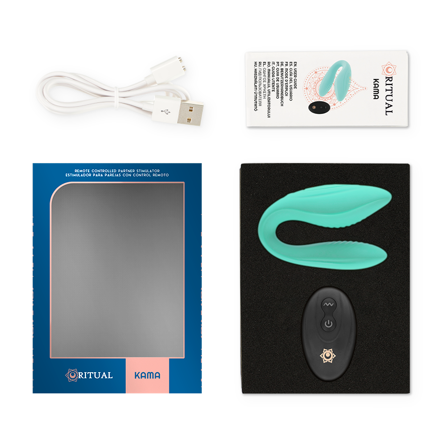 Rithual Kama Remote Control For Couples Aqua | Niks.fi verkkokauppa