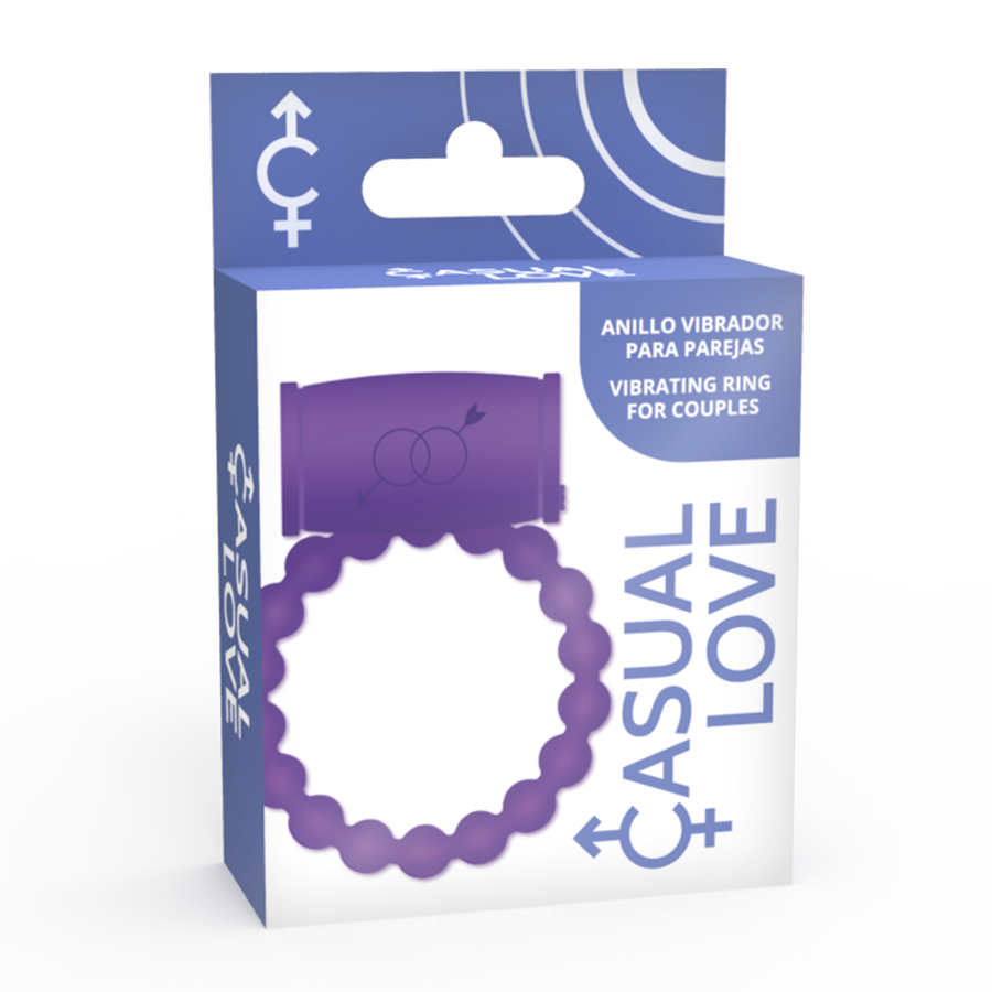 Casual Love 25 Couple Vibrator Ring Violet | Niks.fi verkkokauppa