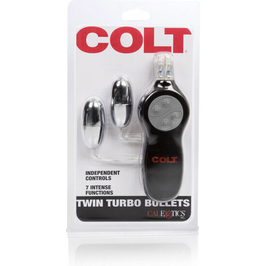 Calexotics Colt 7 Function Twin Turbo Bullets | Niks.fi verkkokauppa
