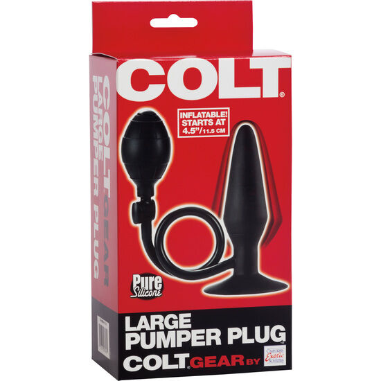 Calexotics Colt Large Pumper Plug Black | Niks.fi verkkokauppa