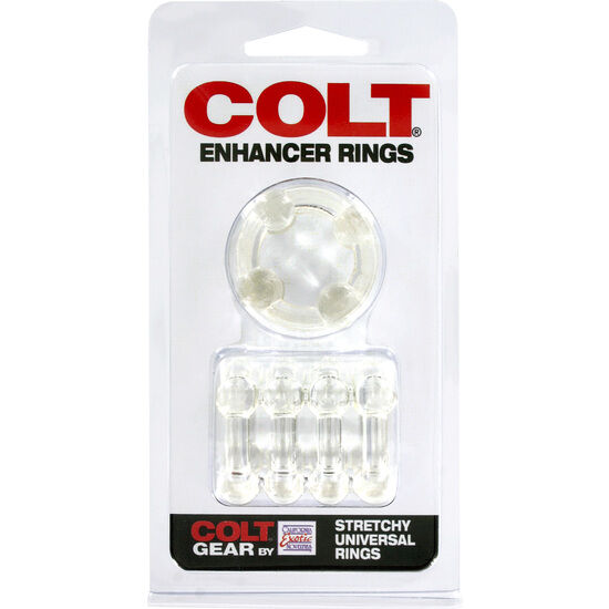 Calexotics Colt Enhancer Rings Clear | Niks.fi verkkokauppa