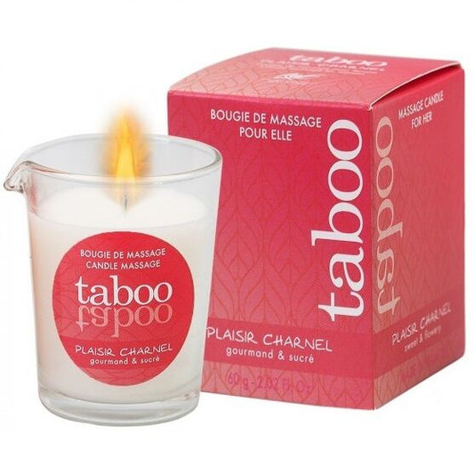 Ruf Taboo Massage Candle For Her Plaisir Charnel Cocoa Flower Aroma | Niks.fi verkkokauppa