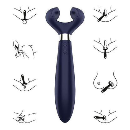 Satisfyer Endless Fun Multi Vibrator 3 Blue | Niks.fi verkkokauppa