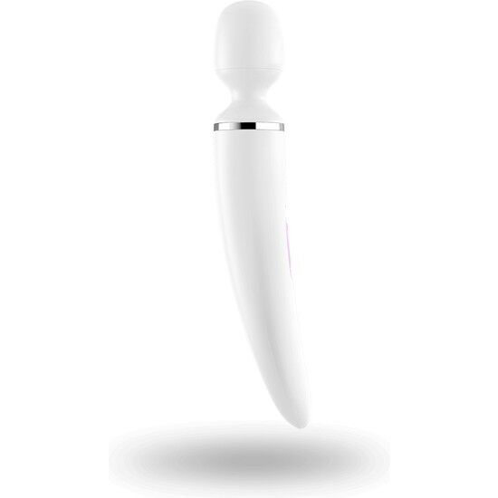 Satisfyer Wand-Er Woman White | Niks.fi verkkokauppa