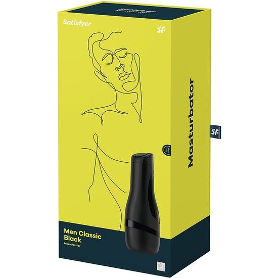 Miesten Satisfyer Classic Musta | Niks.fi verkkokauppa