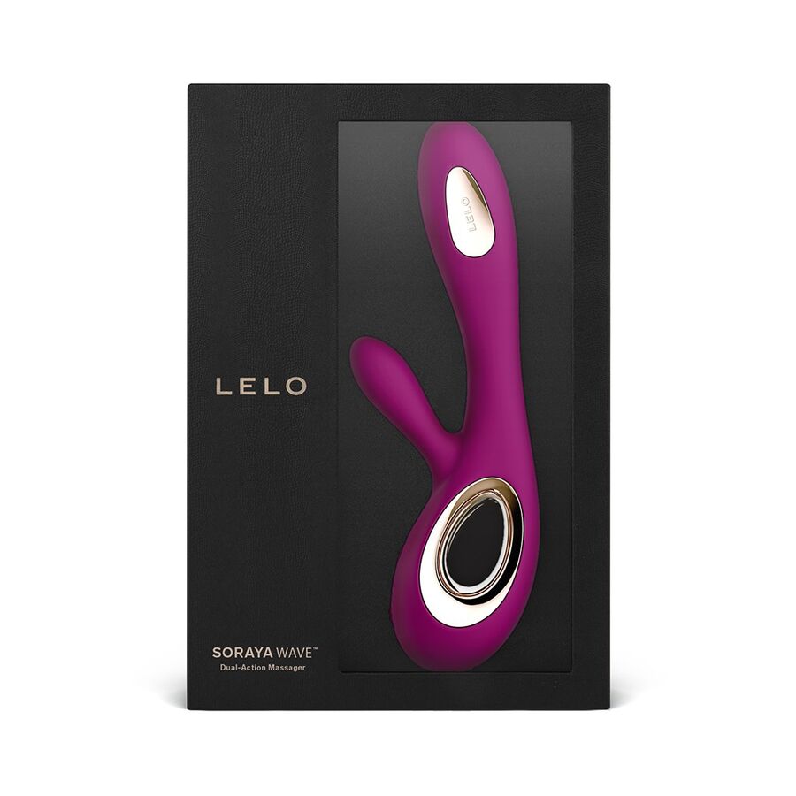Lelo Soraya Wave Vibrator Rabbit Purple | Niks.fi verkkokauppa
