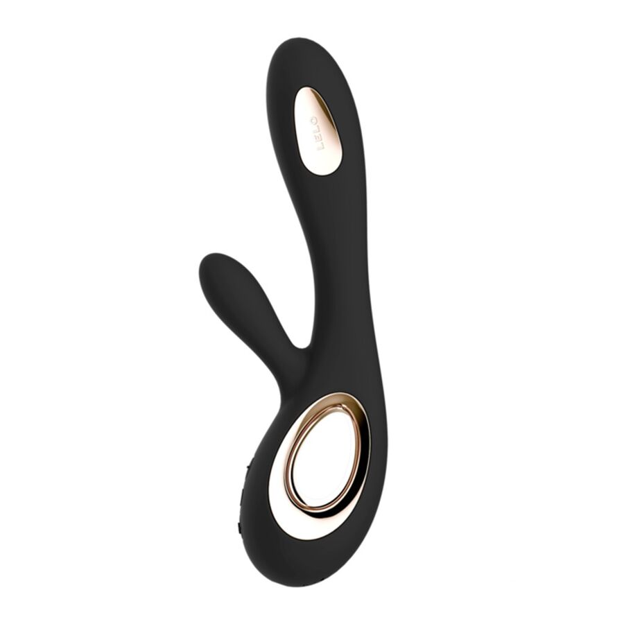 Lelo Soraya Wave Vibrator Rabbit Black | Niks.fi verkkokauppa