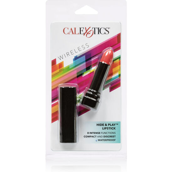 Calexotics Hide & Play Red Lipstick Stimulator | Niks.fi verkkokauppa