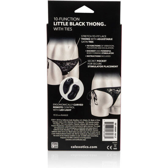 Calexotics 10 Function Thong With Ties | Niks.fi verkkokauppa