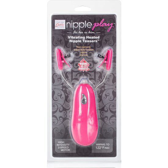 Calexotics Vibr Heated Nipple Teasers Pink | Niks.fi verkkokauppa