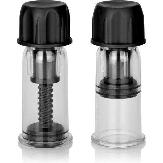 Calexotics Vacuum Twist Suckers Black | Niks.fi verkkokauppa