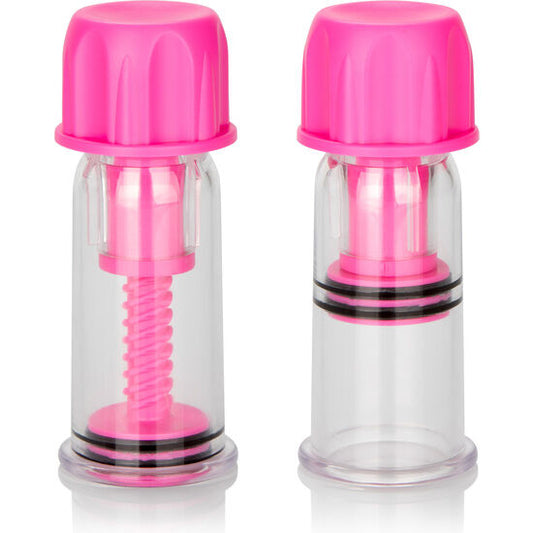 Calexotics Vacuum Twist Suckers Pink | Niks.fi verkkokauppa