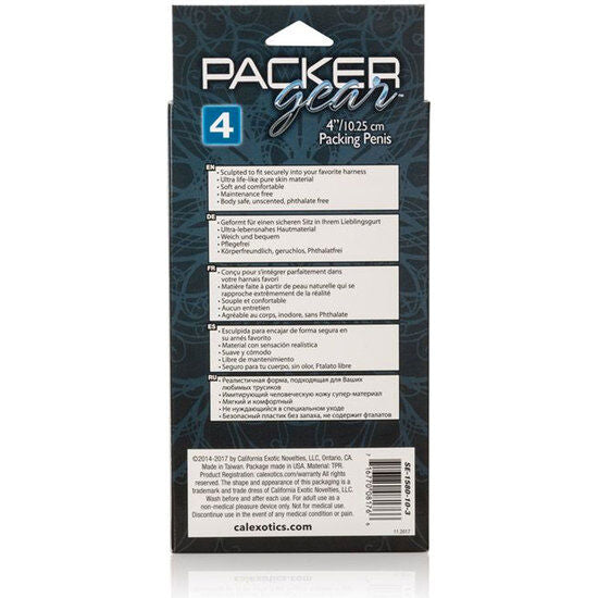 Calexotics Packing Penis Brown 12.75 Cm | Niks.fi verkkokauppa