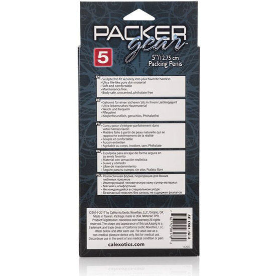 Calexotics Packing Penis Brown 14.5 Cm | Niks.fi verkkokauppa
