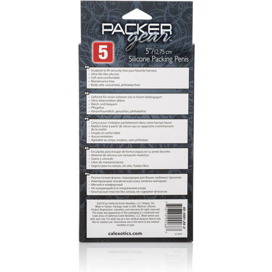 Calexotics Silicone Packing Penis 12.75 Cm Caramel | Niks.fi verkkokauppa