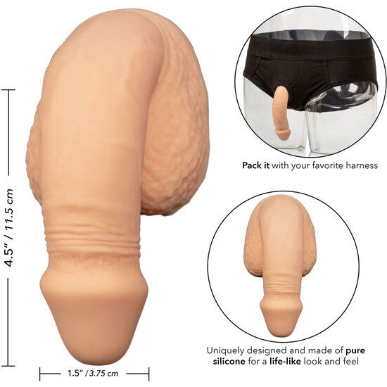 Calexotics Silicone Packing Penis 12.75 Cm Flesh | Niks.fi verkkokauppa