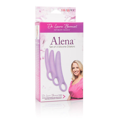 Calexotics Dr Laura Berman Alena Set Of 3 Silicone Dilators | Niks.fi verkkokauppa