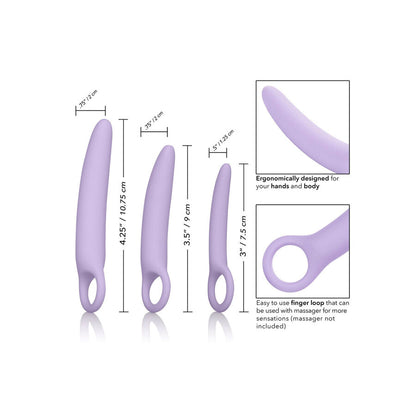 Calexotics Dr Laura Berman Alena Set Of 3 Silicone Dilators | Niks.fi verkkokauppa
