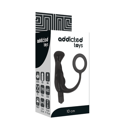 Addicted Toys Vibrator Prost Tico Black 10 Cm | Niks.fi verkkokauppa