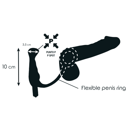 Addicted Toys Vibrator Prost Tico Black 10 Cm | Niks.fi verkkokauppa