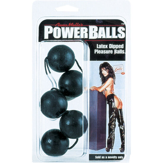 Calexotics Power Balls Anal Black | Niks.fi verkkokauppa
