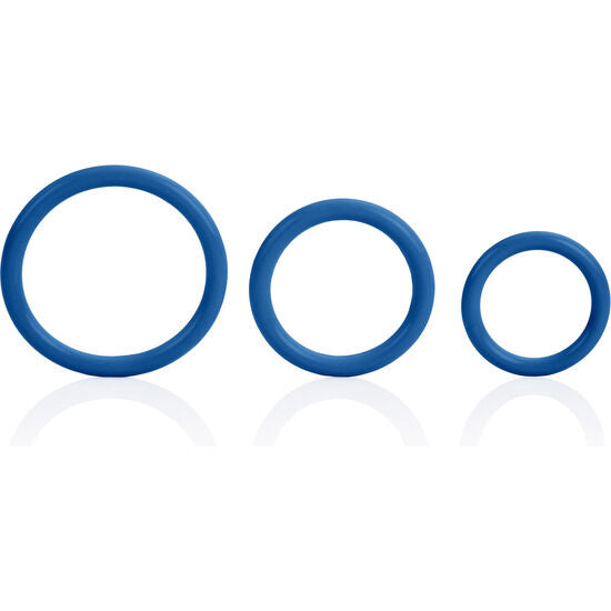 Calexotics Tri-Rings Blue | Niks.fi verkkokauppa