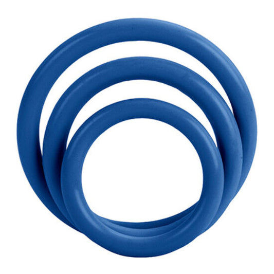 Calexotics Tri-Rings Blue | Niks.fi verkkokauppa