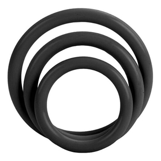 Calexotics Tri-Rings Black | Niks.fi verkkokauppa