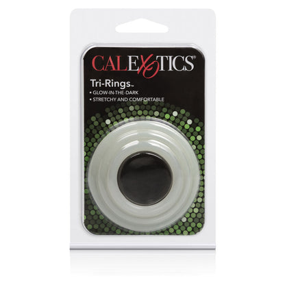 Calexotics Tri-Rings Glow In The Dark | Niks.fi verkkokauppa