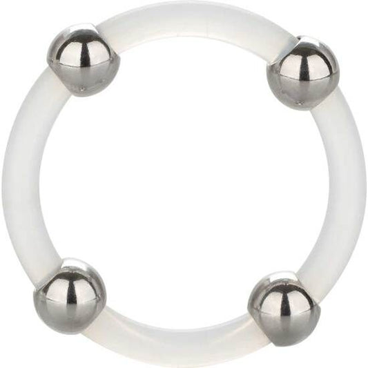 Calexotics Steel Beaded Silicone Ring L | Niks.fi verkkokauppa