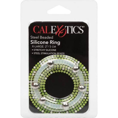 Calexotics Steel Beaded Silicone Ring Xl | Niks.fi verkkokauppa