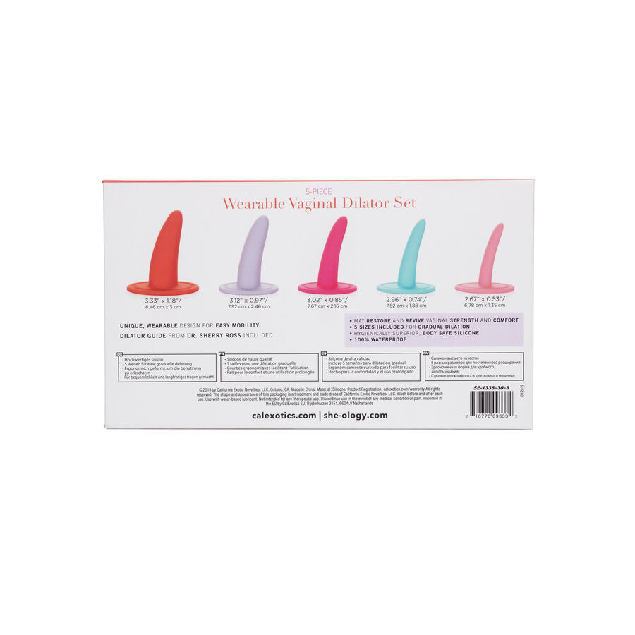 Calexotics 5Pc Wearable Dilator Set | Niks.fi verkkokauppa