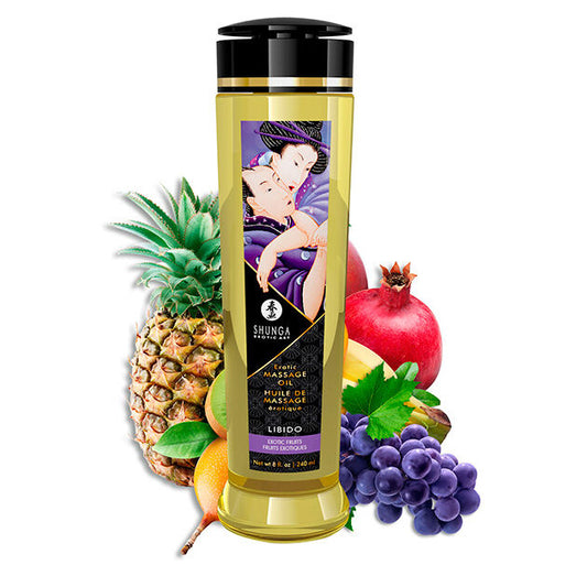 Shunga Erotic Massage Oil Libido 240 Ml | Niks.fi verkkokauppa