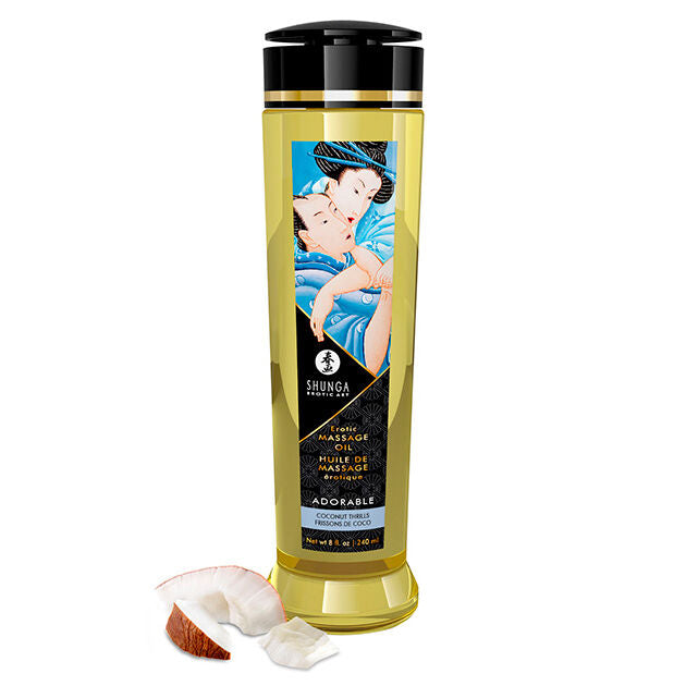 Shunga Adorable Erotic Massage Oil 240 Ml | Niks.fi verkkokauppa